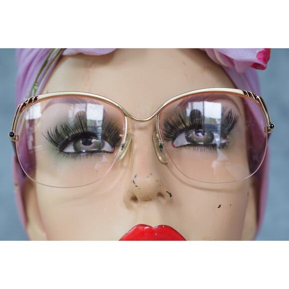 Vintage Tura 1970s Sunglasses Disco Retro Grandma Chic multi-color Japan